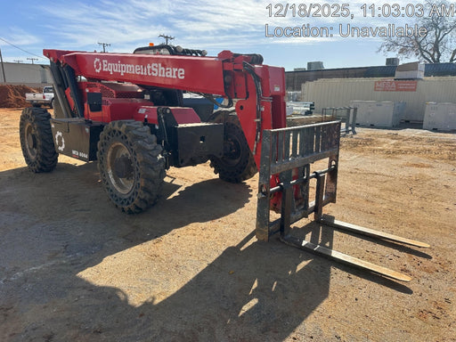 2019 Manitou MTA8044 74hp T4F, Open ROPS, Cab and Boom LED work lights, Auxiliary Hydraulics, Solid Tires, Amber strobe, Lift Hook w/66" Carriage, 60" Forks