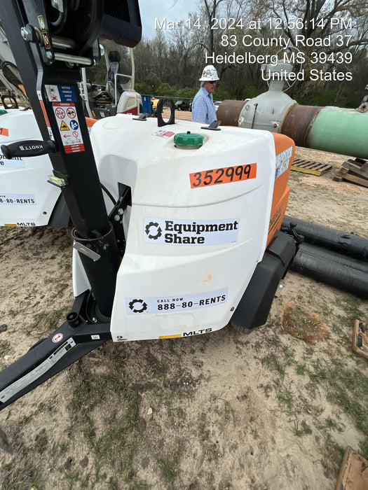 2023 Generac MLT2 Diesel, Flex Switch 120V Input, Powerzone Controller, (4) 320W LED Lights, 4kW Generator, 39.9 Gal Fuel Tank, 2" Ball, T3