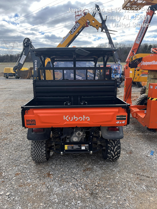 Kubota RTV-X1140W-H Plastic Canopy, Windshield Acrylic Clear, LED Strobe Light, Wire Harness Kit, Back up Alarm