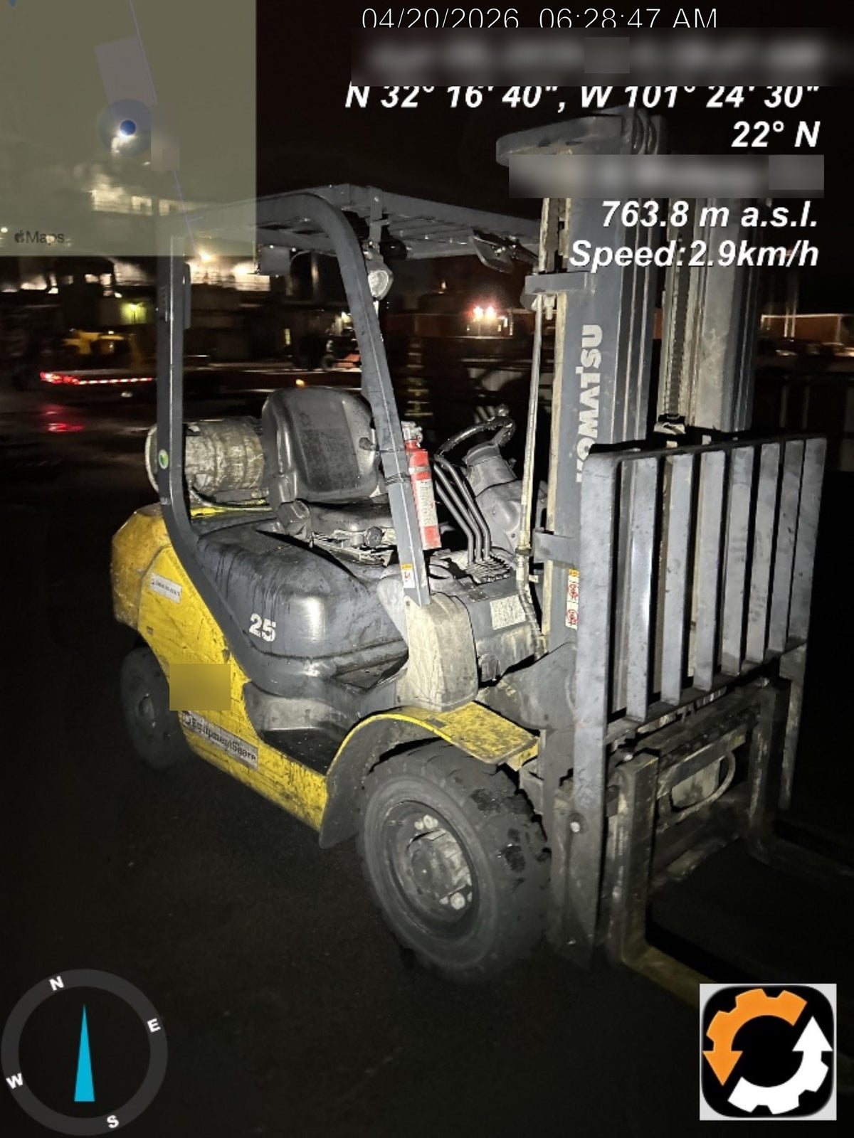 2019 KOMATSU FG25T-16