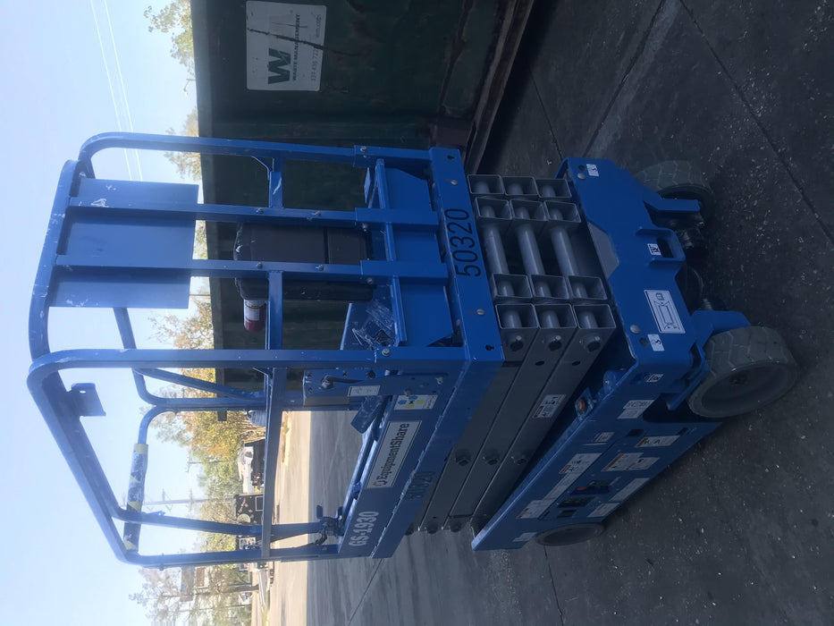 2019 Genie GS-1930 Fixed Rails with Chain Entry