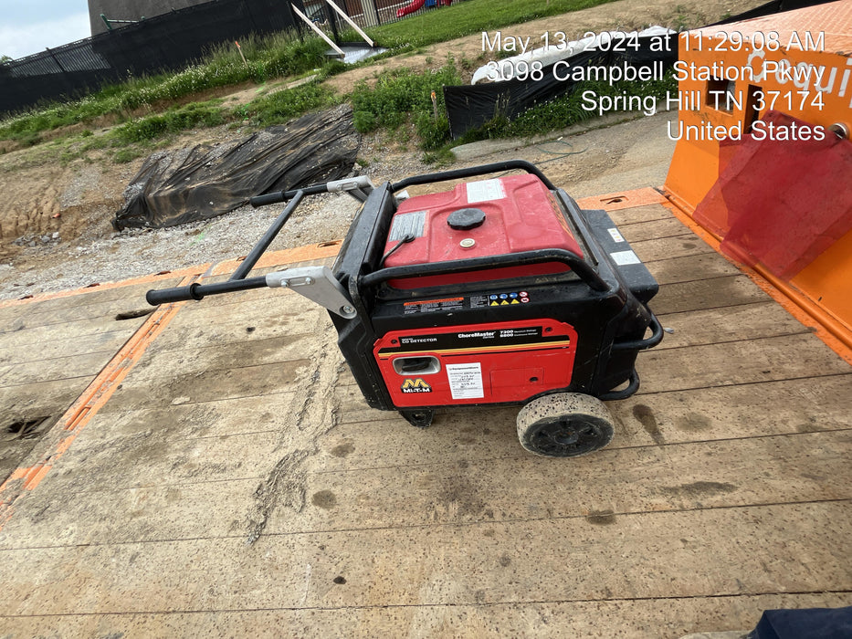 2022 Mi-T-M GEN-8000-IMM1E 7300W, (2) 120V Outlets, GFCI, Inverter