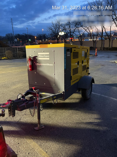 2021 ATLAS COPCO PAS 100 HF CS Enclosed