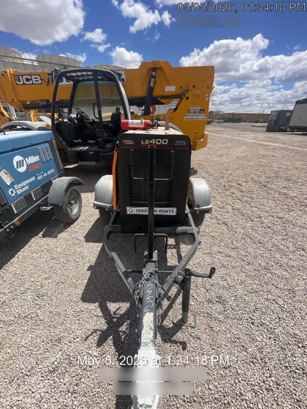 2022 Lincoln Electric LE400 Kubota V1505, Trlr, Cable Rack, Light Kit, ES Decals, T3