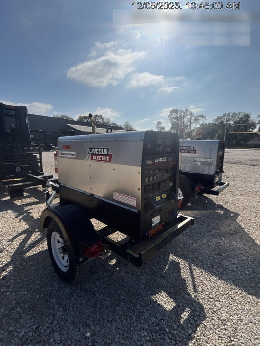 2024 Lincoln Electric LE400 Kubota V1505, Trlr, Cable Rack, Light Kit, ES Decals, T3