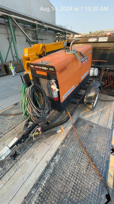 2021 Lincoln Electric Vantage 322 Vantage 322 Ready Pak 3 w/ Decals, ORANGE (includes trailer, cable rack, fender light kit) NO Telematics