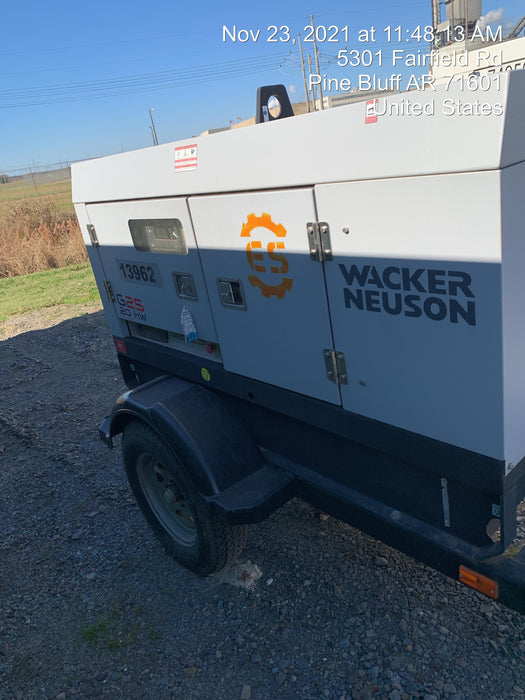 2018 WACKER NEUSON G25