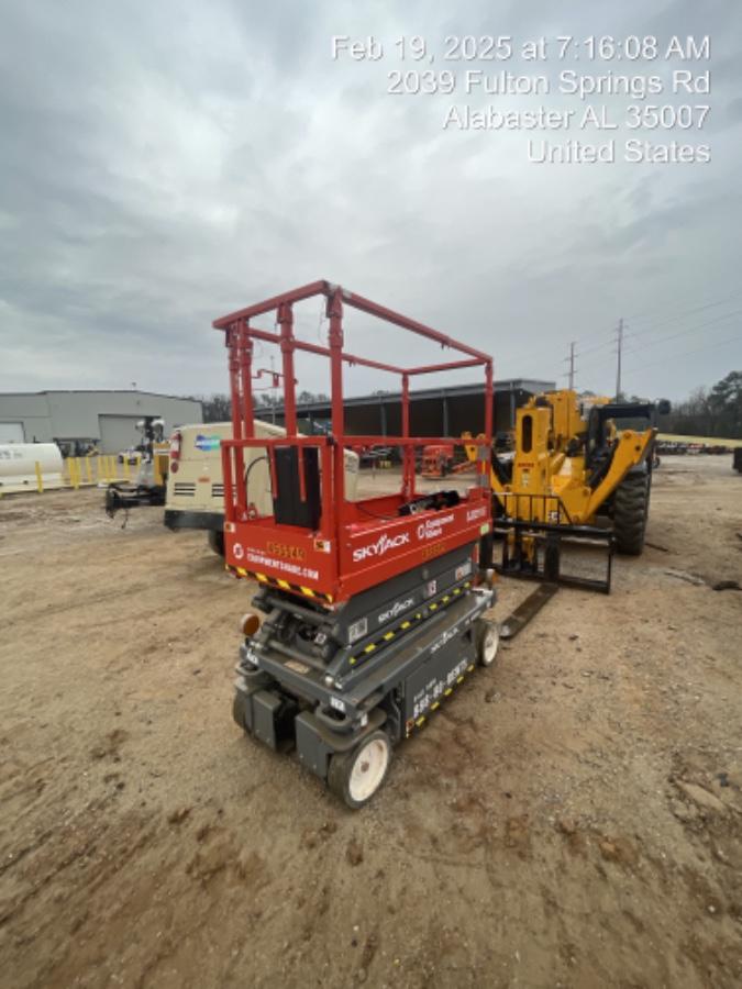 2024 Skyjack SJ3219 Electric Drive, Sld NM Tires, DBcns, RFRails, Power to Platform, T3 + Access Control