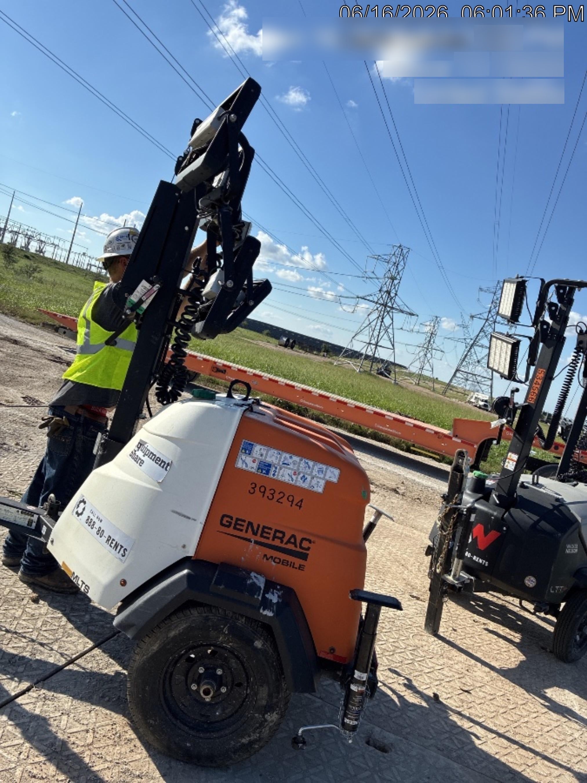 2023 Generac MLT2 Diesel, Flex Switch 120V Input, Powerzone Controller, 
(4) 320W LED Lights, 4kW Generator, 39.9 Gal Fuel Tank, 2" Ball, T3