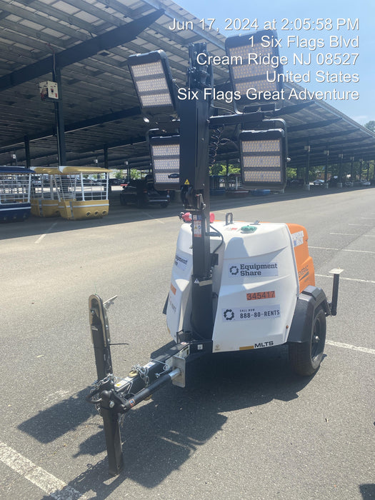 2023 Generac MLT2 Diesel, Flex Switch 120V Input, Powerzone Controller, (4) 320W LED Lights, 4kW Generator, 39.9 Gal Fuel Tank, 2" Ball, T3