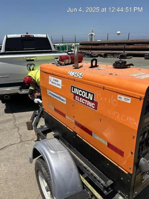 2022 Lincoln Electric LE400 Kubota V1505, Trlr, Cable Rack, Light Kit, ES Decals, T3