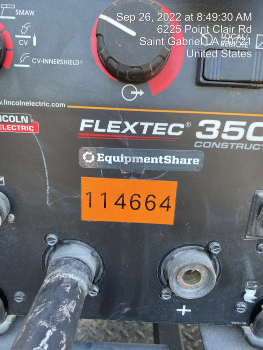 2020 LINCOLN ELECTRIC FLEXTEC 350X