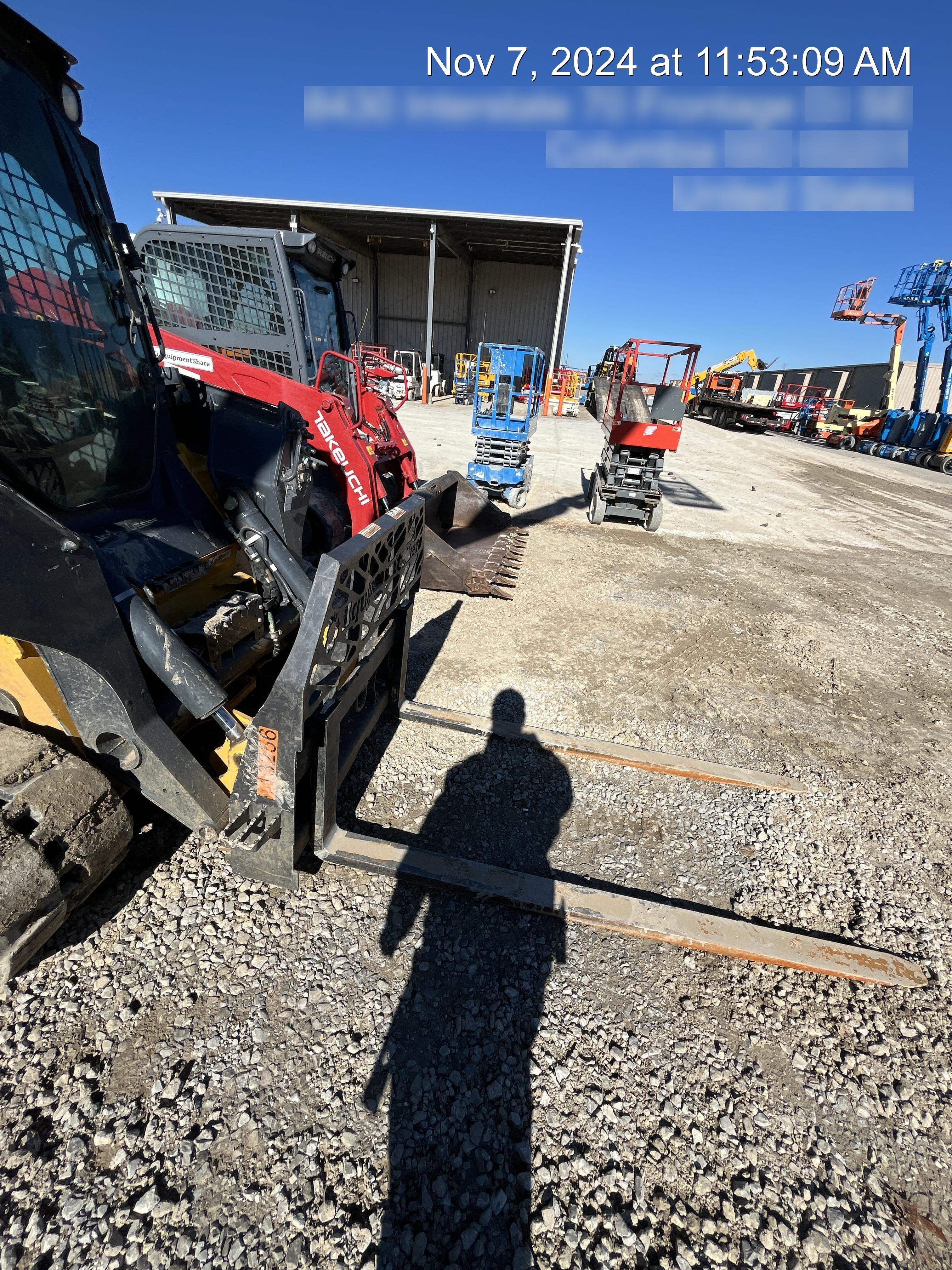 2020 PALADIN 42" Pallet Fork Assembly