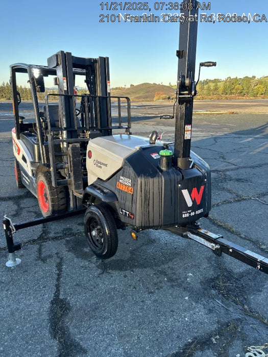 2024 Wacker Neuson LTT4 Diesel, Kohler KDW702, Deep Sea Controller, Auto Start, LED 320W, Bypass Outlet, T3