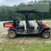 2022 Kubota RTV-X1140W-H Plastic Canopy, Windshield Acrylic Clear, LED Strobe Light, Wire Harness Kit, Back up Alarm