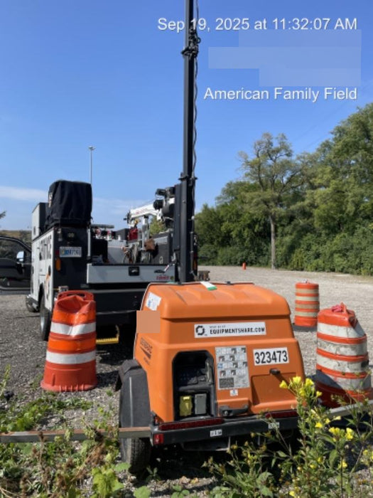 2023 Generac MLT2 Diesel, Flex Switch 120V Input, Powerzone Controller, (4) 320W LED Lights, 4kW Generator, 39.9 Gal Fuel Tank, 2" Ball, T3