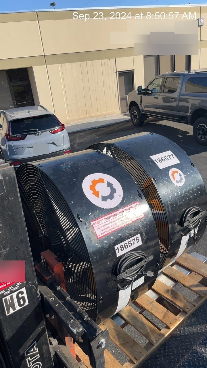 2021 MASTER 36" Drum Fan
