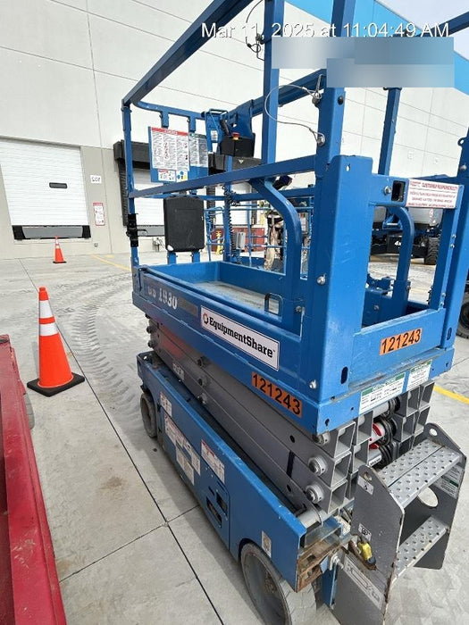 2020 Genie GS-1930 Solid Non Marking Tires, Beacon, Folding rails with half height swing gate, Telematics