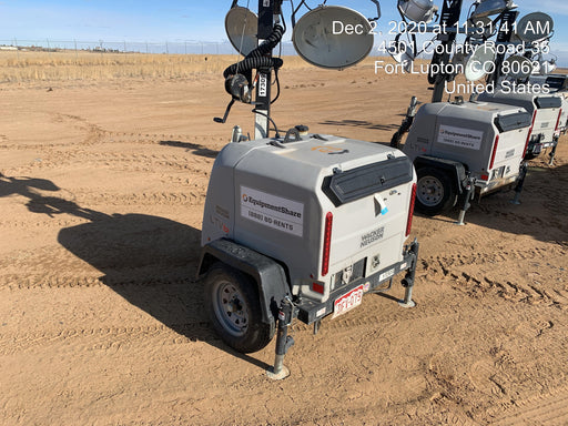 Wacker Neuson LTV6K-MH Wacker Neuson LTV6K Mobile Light Tower w/Fuel Level Sensor Installed