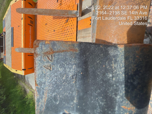 2014 WERK-BRAU 42" Forks - Backhoe