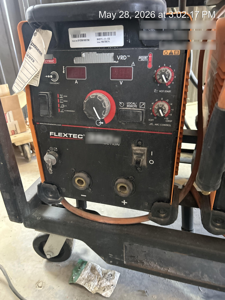 2025 LINCOLN ELECTRIC FLEXTEC 350X