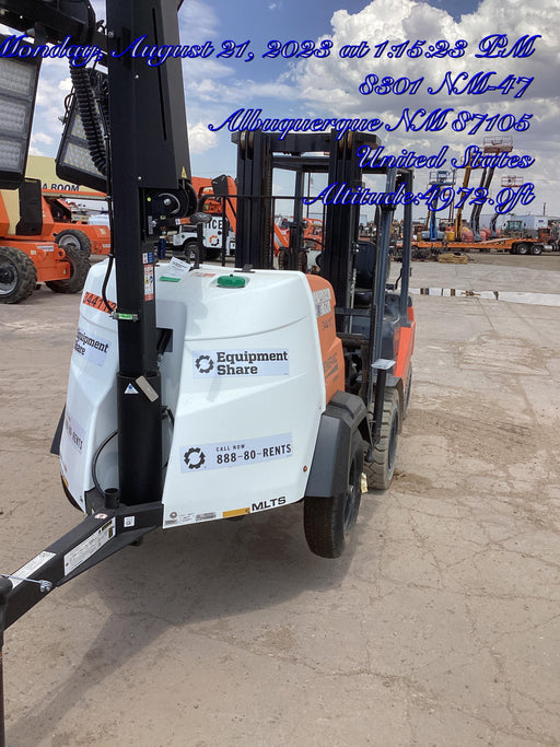 2023 Generac MLT2 Diesel, Flex Switch 120V Input, Powerzone Controller, (4) 320W LED Lights, 4kW Generator, 39.9 Gal Fuel Tank, 2" Ball, T3