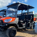 2021 Kubota RTV-X1140W-H Plastic Canopy, Windshield Acrylic Clear, LED Strobe Light, Wire Harness Kit, Back up Alarm