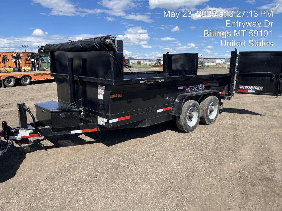 2025 TEXAS PRIDE TRAILERS DT714416KBP