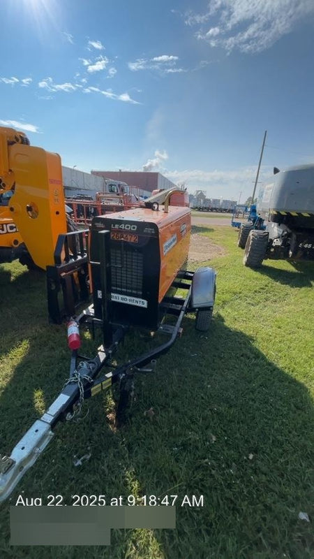 2022 Lincoln Electric LE400 Kubota V1505, Trlr, Cable Rack, Light Kit, ES Decals, T3