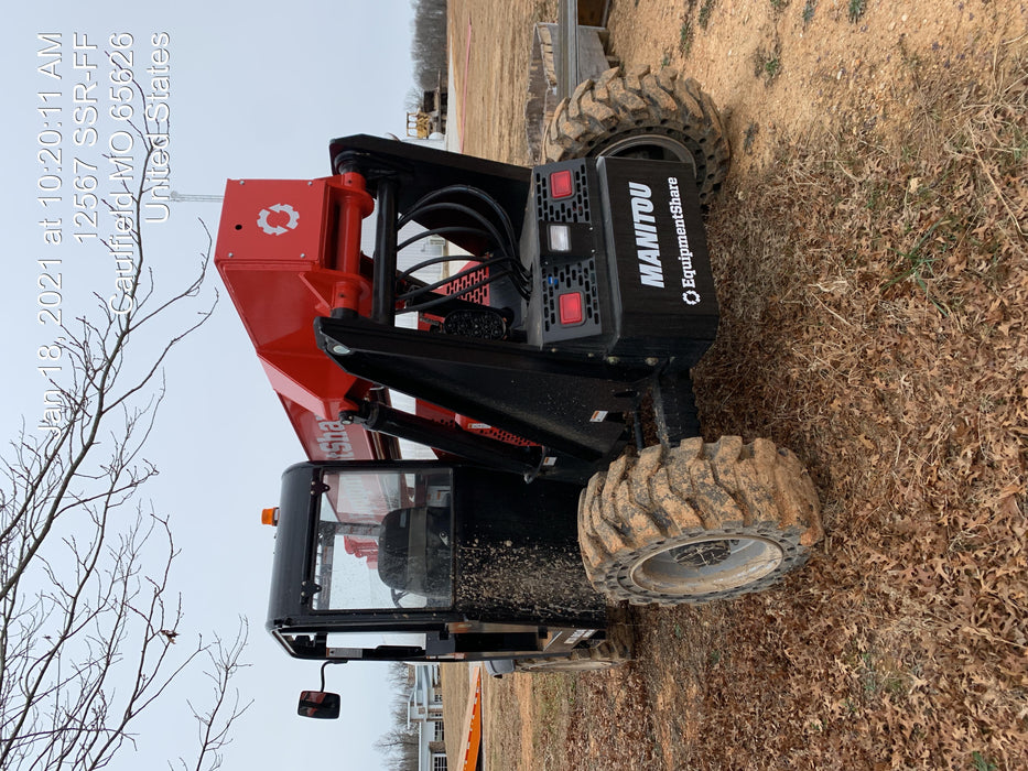 2020 Manitou MTA6034 Canopy, Solid Tires, Work Lights, Beacon, Aux Hydraulics, Back up Alarm, Mirrors, ES Keypad
