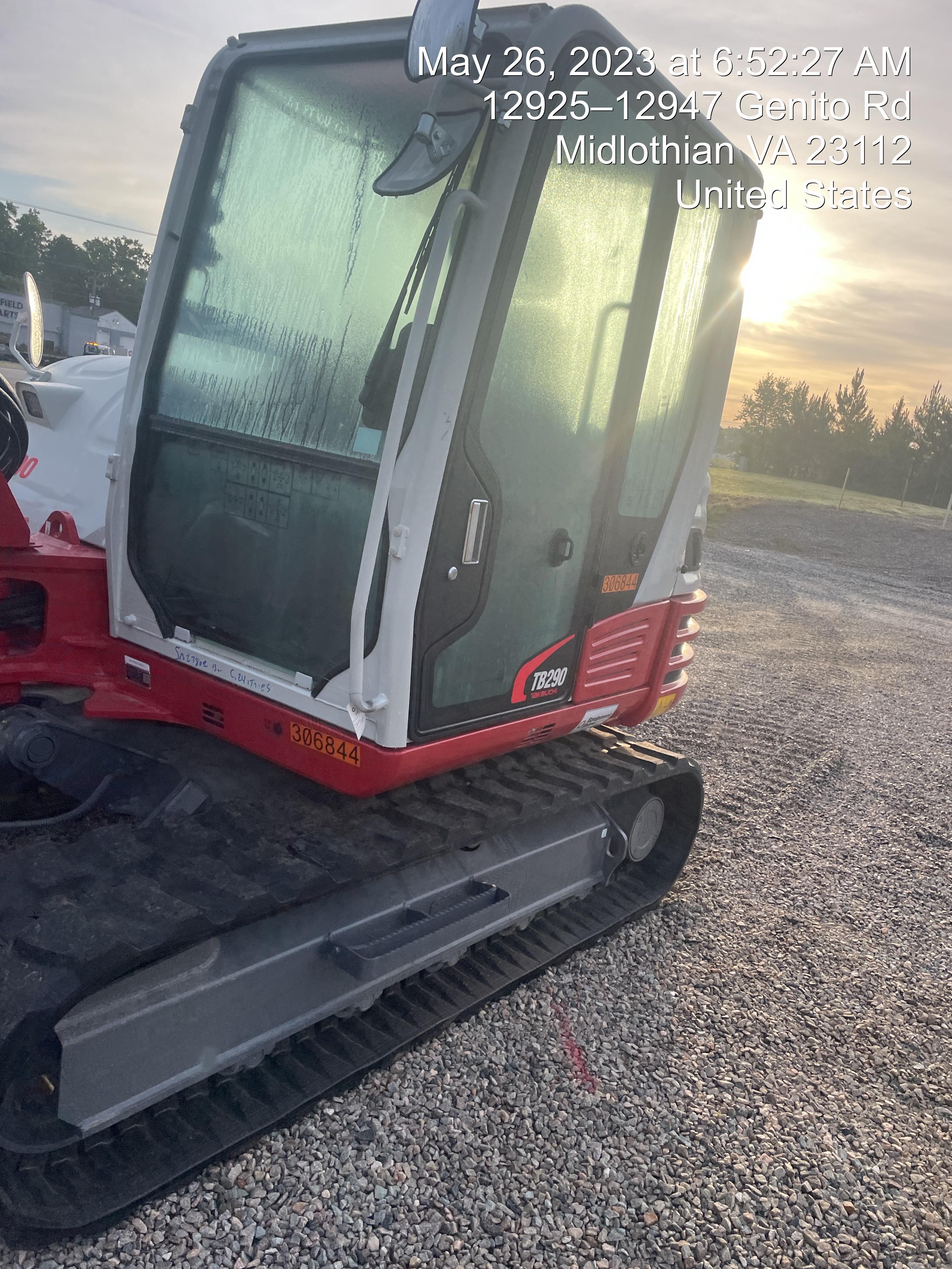 2023 TAKEUCHI TB290-CR