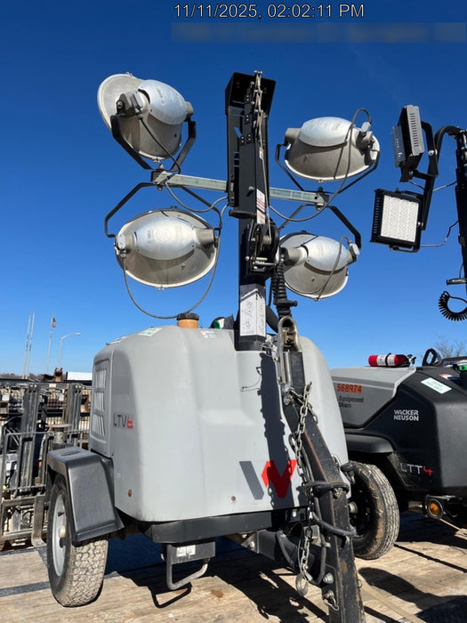 2018 Wacker Neuson LTV6L-MH Wacker Neuson LTV6L Mobile Light Tower w/Fuel Level Sensor Installed