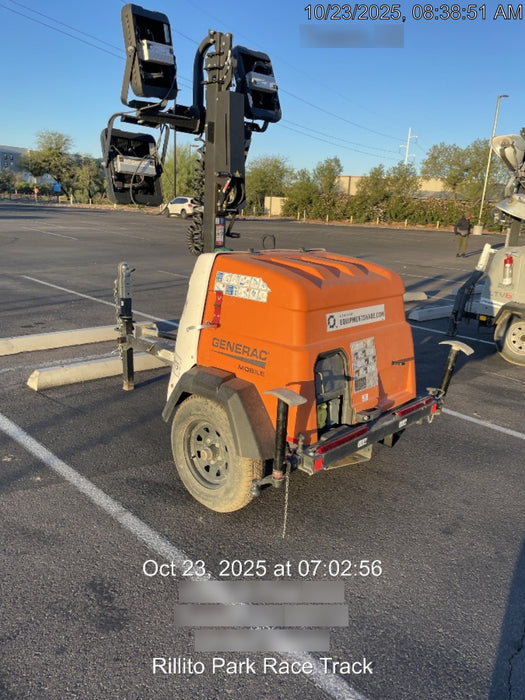 2024 Generac MLT2 Diesel, Flex Switch 120V Input, Powerzone Controller, 
(4) 320W LED Lights, 4kW Generator, 39.9 Gal Fuel Tank, 2" Ball, T3