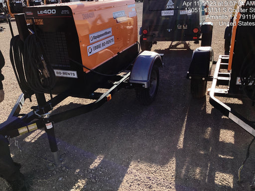 2022 Lincoln Electric LE400 Kubota V1505, Trlr, Cable Rack, Light Kit, ES Decals, T3