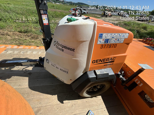 2023 Generac MLT2 Diesel, Flex Switch 120V Input, Powerzone Controller, 
(4) 320W LED Lights, 4kW Generator, 39.9 Gal Fuel Tank, 2" Ball, T3