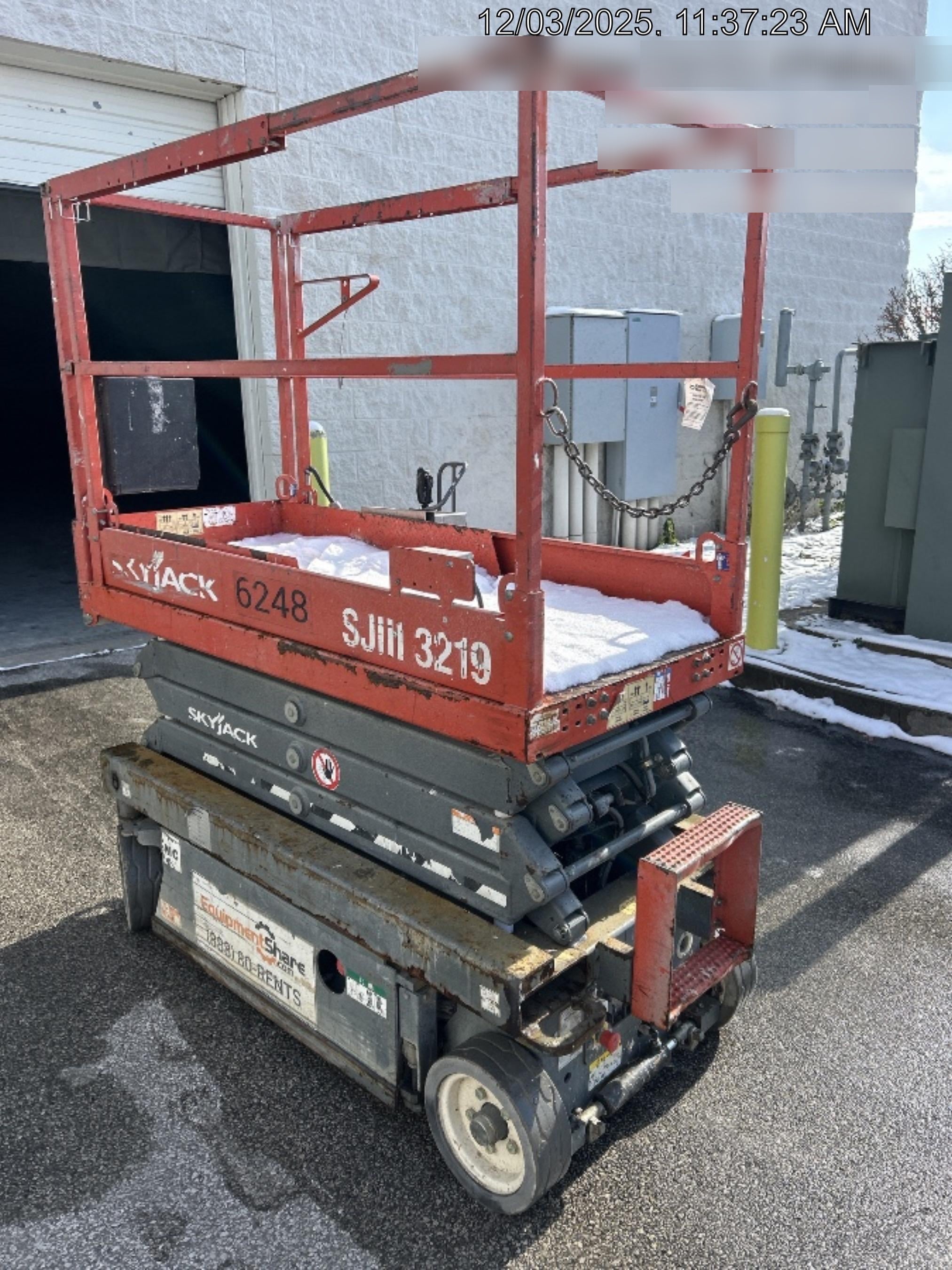 2017 Skyjack SJIII-3219 Skyjack SJ3219, Trojan Battery Set, Extended Warranty 5yr/5k hr