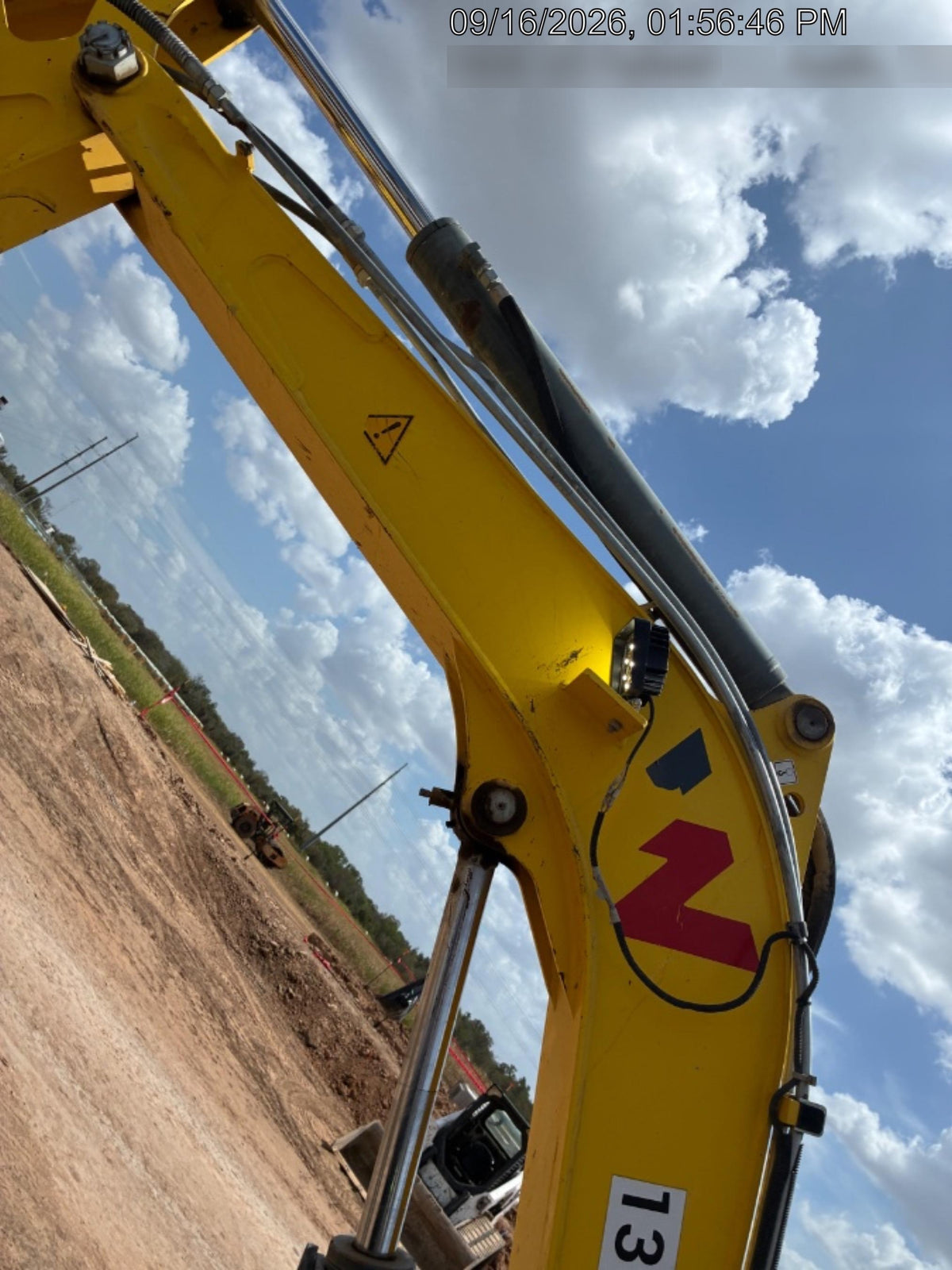 2018 Wacker Neuson EZ53 EZ53 12K Track Excavator, TRK,LGD,CNPY,PC, TRK,LGD,CNPY,PC, Manual QC, Hydraulic Thumb, Buckets: 24" , 18"