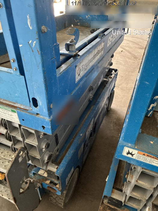 2020 Genie GS-1930 Solid Non Marking Tires, Beacon, Folding rails with half height swing gate