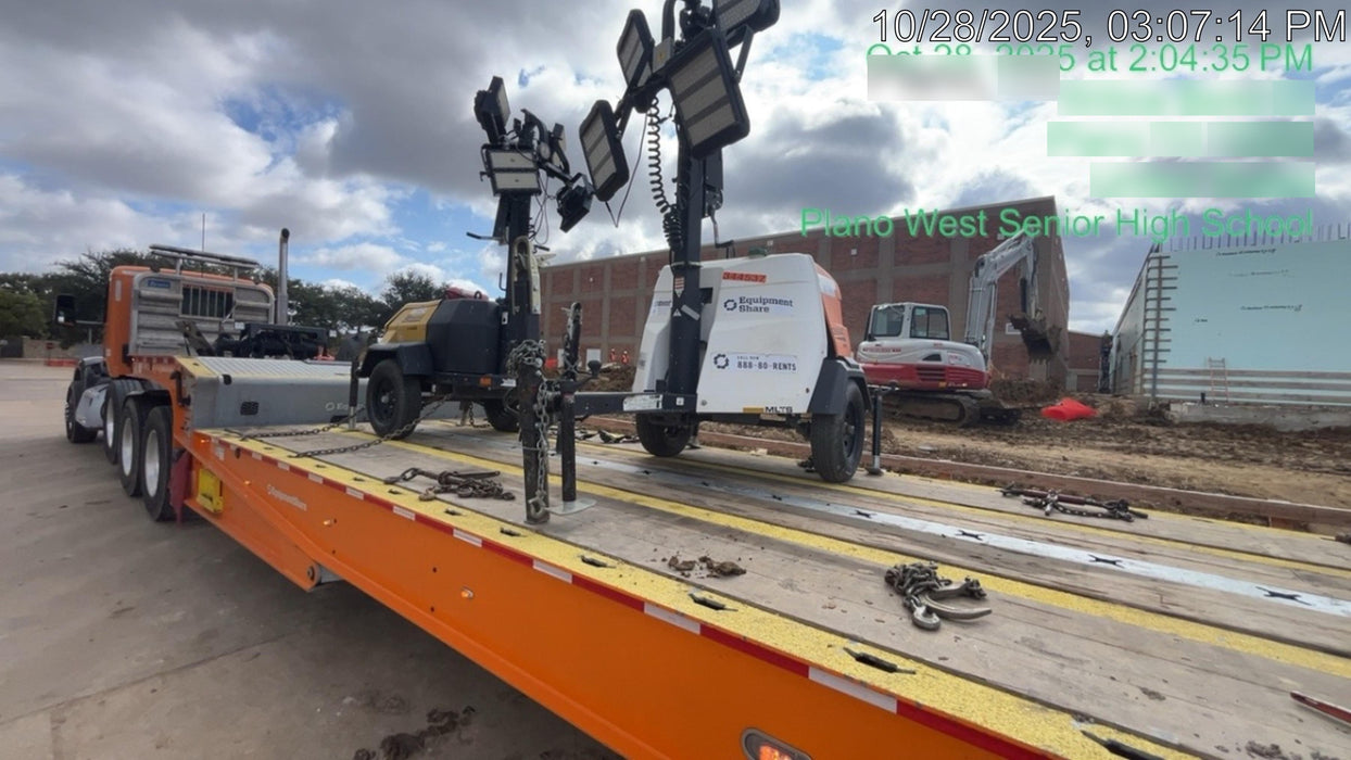 2023 Generac MLT2 Diesel, Flex Switch 120V Input, Powerzone Controller, (4) 320W LED Lights, 4kW Generator, 39.9 Gal Fuel Tank, 2" Ball, T3