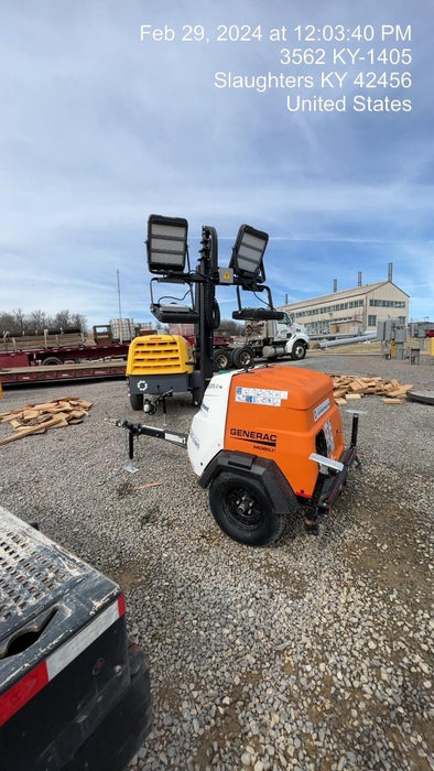 2023 Generac MLT2 Diesel, Flex Switch 120V Input, Powerzone Controller, (4) 320W LED Lights, 4kW Generator, 39.9 Gal Fuel Tank, 2" Ball, T3