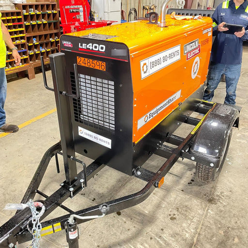 2022 Lincoln Electric LE400 Kubota V1505, Trlr, Cable Rack, Light Kit, ES Decals, T3