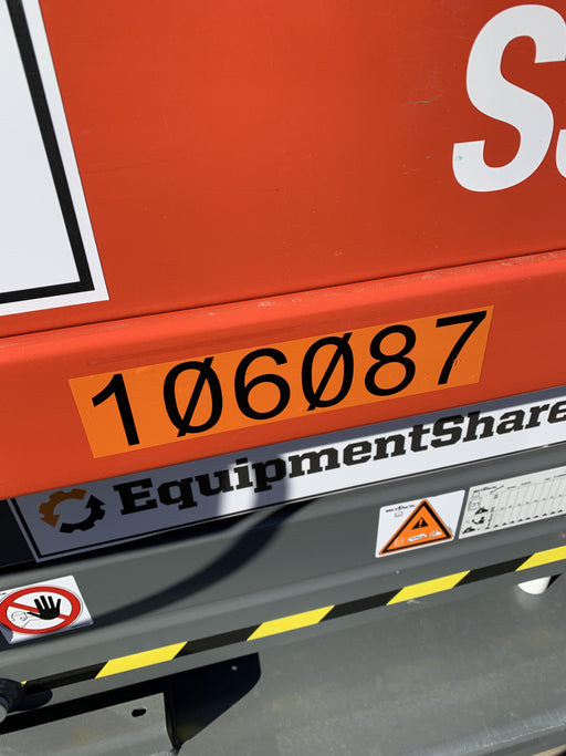 2020 Skyjack SJIII-3219 Solid NM Tires, Half height spring hinged entry gate, Dual Beacons, 800W Inverter