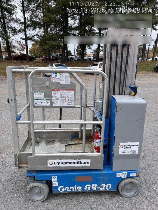 2019 GENIE GR-20