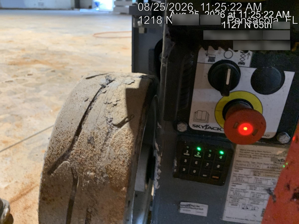 2024 Skyjack SJ3219 Electric Drive, Sld NM Tires, DBcns, RFRails, Power to Platform, T3 + Access Control