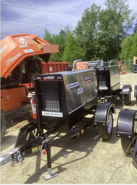 2024 Lincoln Electric LE400 Kubota V1505, Trlr, Cable Rack, Light Kit, ES Decals, T3