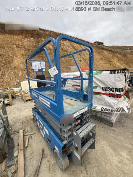 2019 Genie GS-1930 Fixed rails with chain Entry