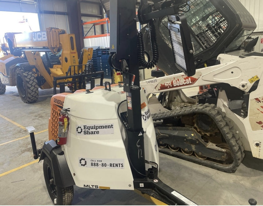 2023 Generac MLT2 Diesel, Flex Switch 120V Input, Powerzone Controller, 
(4) 320W LED Lights, 4kW Generator, 39.9 Gal Fuel Tank, 2" Ball, T3