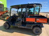 2022 Kubota RTV-X1140W-H Plastic Canopy, Windshield Acrylic Clear, LED Strobe Light, Wire Harness Kit, Back up Alarm