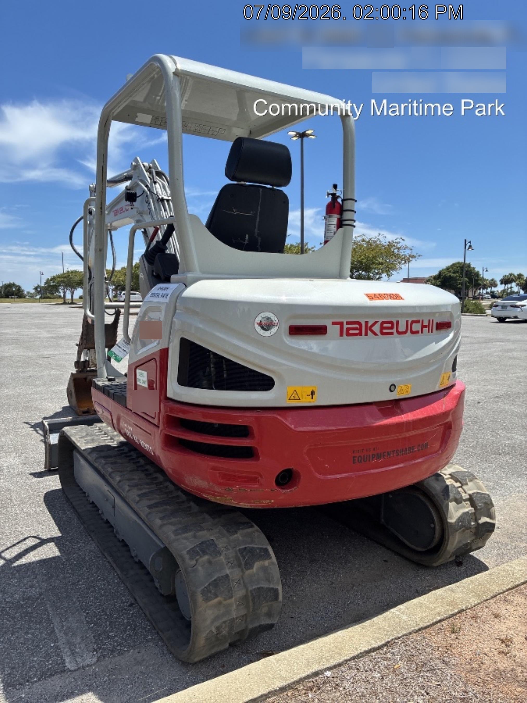 2025 TAKEUCHI TB250-2R