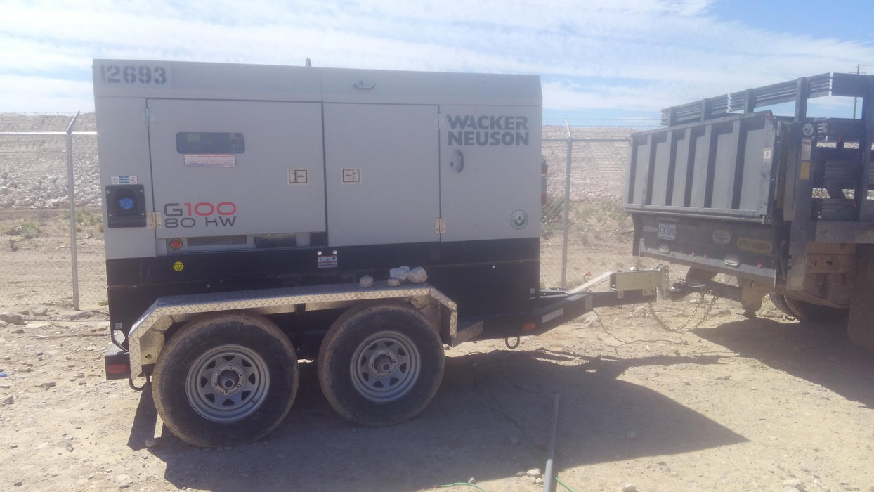 2018 WACKER NEUSON G100